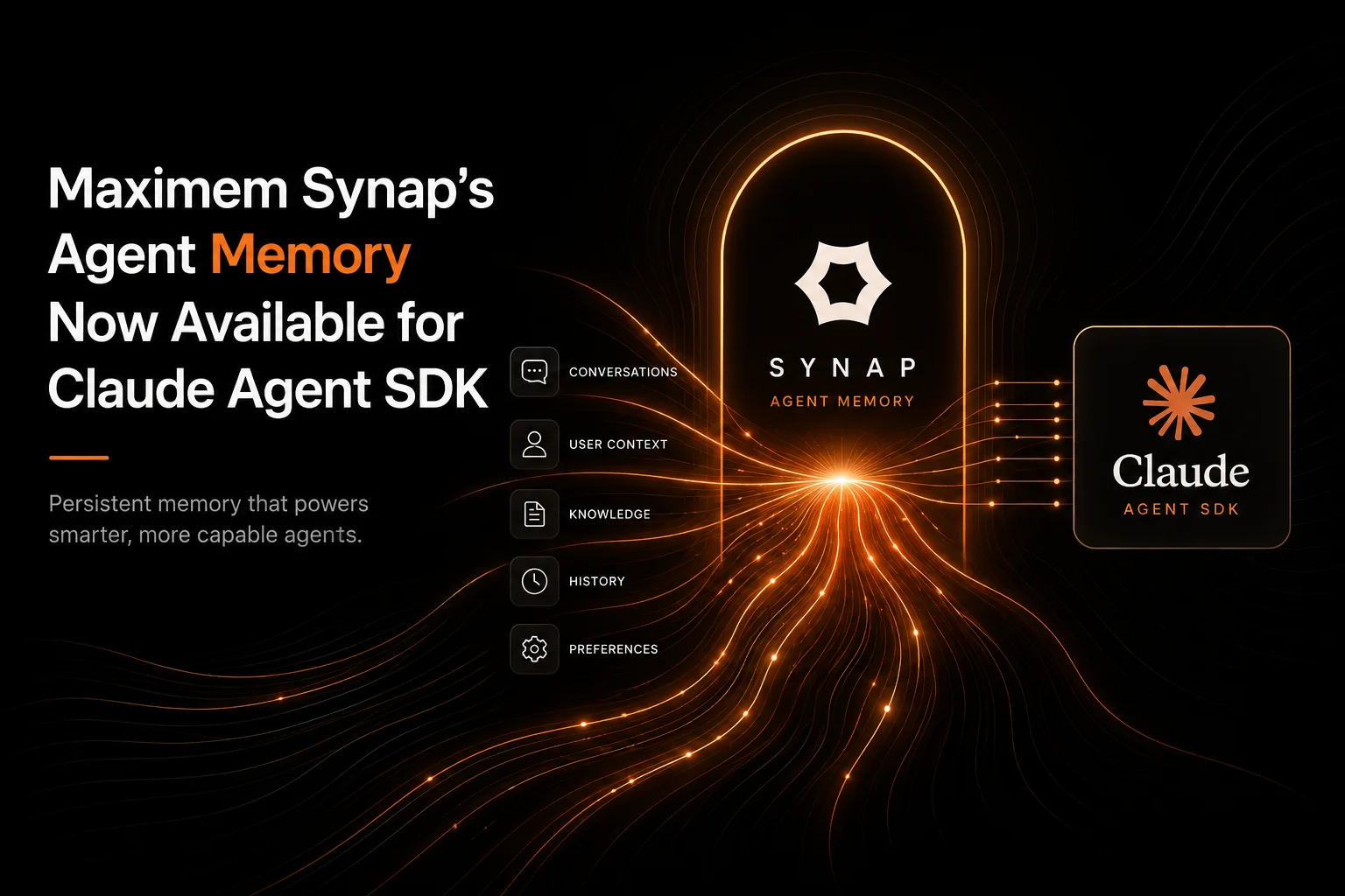 Maximem Synap's Agent Memory Now Available for Claude Agent SDK